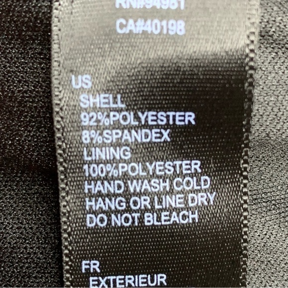 Small Black Pink Beige Paint Splatter Dress Sleeveless Stretch Party Cocktail - Picture 8 of 8